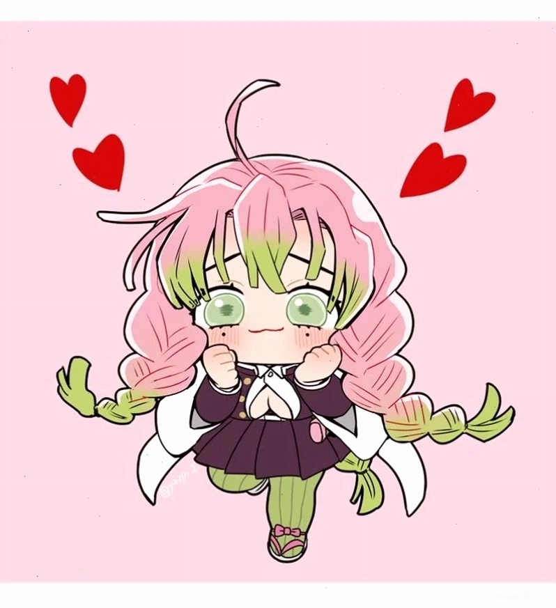 Thỏa sức ngắm nhìn hình đáng yêu của Chibi Mitsuri cute