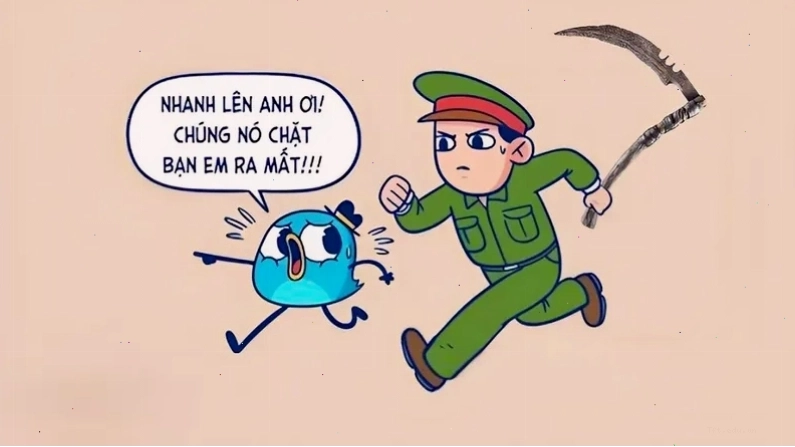 Tổng hợp meme hình ảnh alo chú công an hã từ những tình huống dọa nhau trên mạng