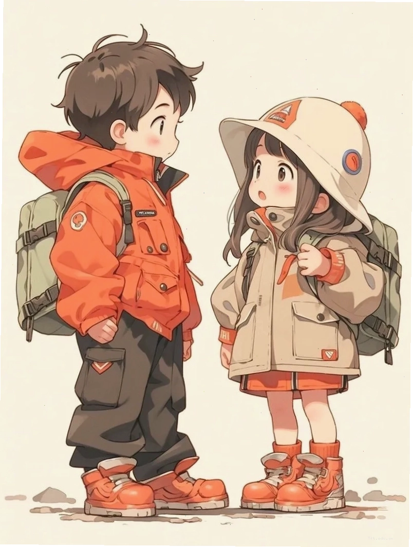 Trang trí điện thoại với hình chibi cute cặp siêu xinh