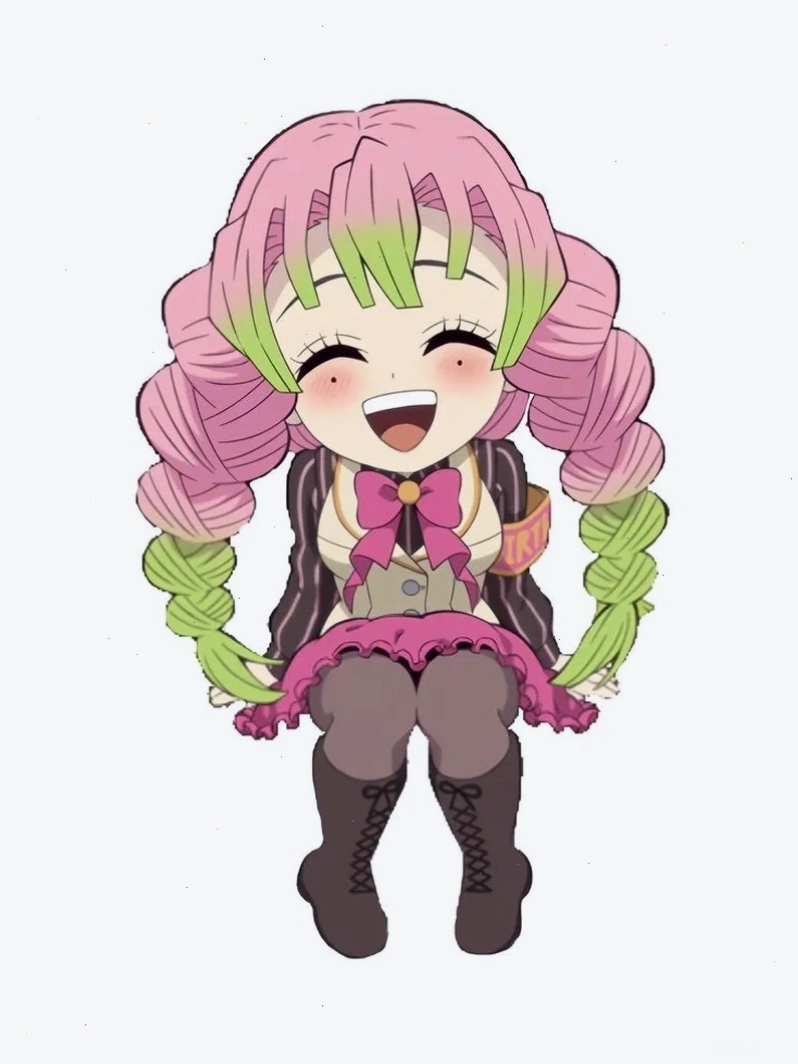 Trưng bày góc phòng với Chibi Mitsuri official art