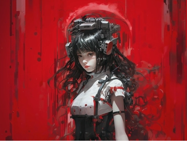 Vẽ chibi cô gái đáng yêu trong trang phục anime