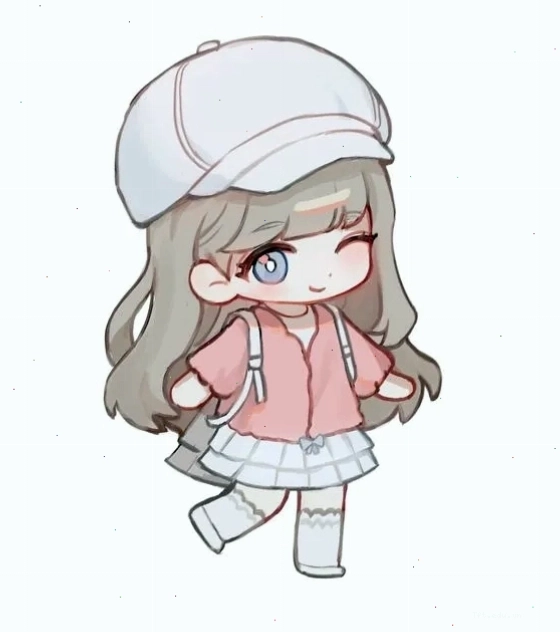 Vẽ Chibi nữ với nét đẹp dịu dàng