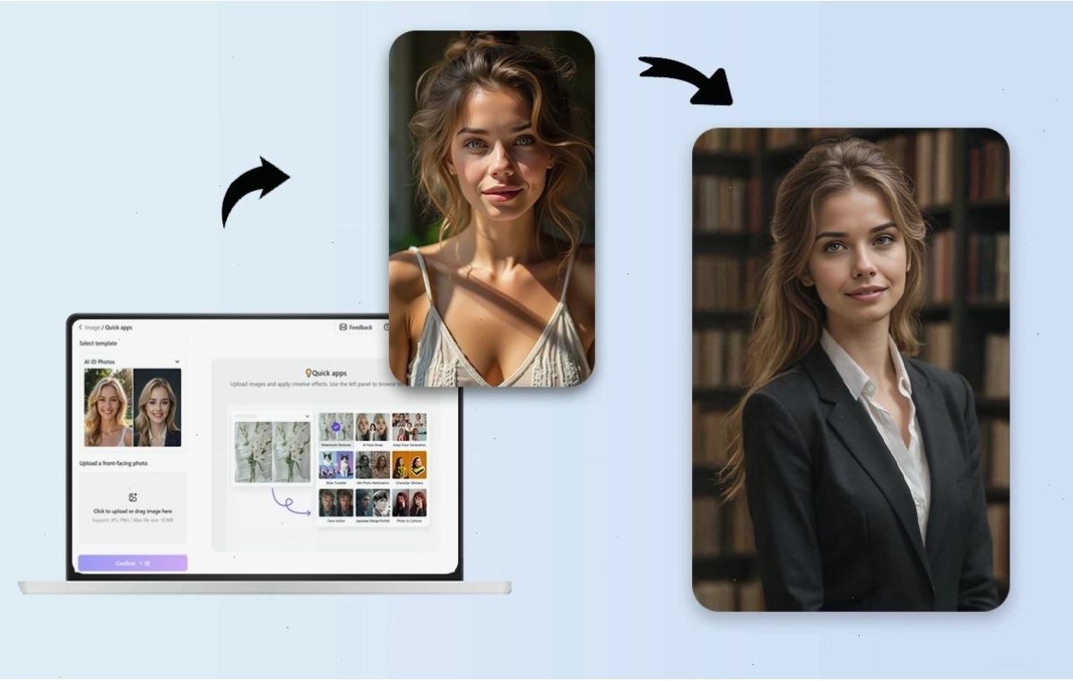 Vket Avatar Maker interface