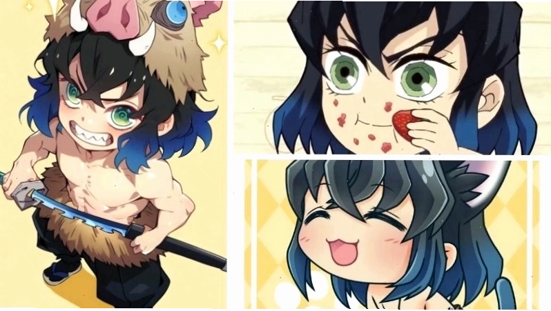 Ý nghĩa của Inosuke Chibi và sự biến tấu trong fan art
