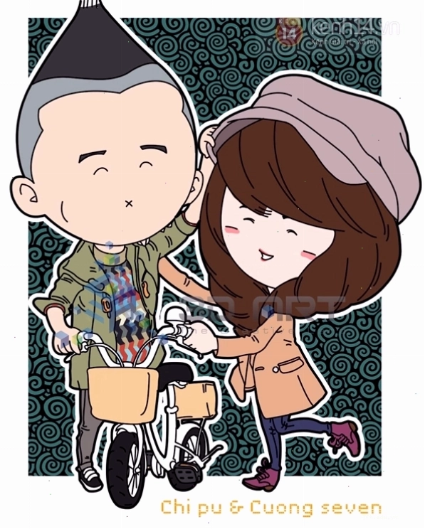 Bộ ảnh Chibi sao Việt và hot teen cực dễ thương gây sốt 1