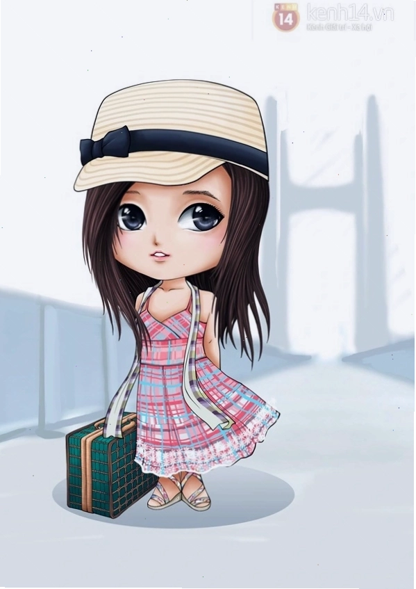 Bộ ảnh Chibi sao Việt và hot teen cực dễ thương gây sốt 15