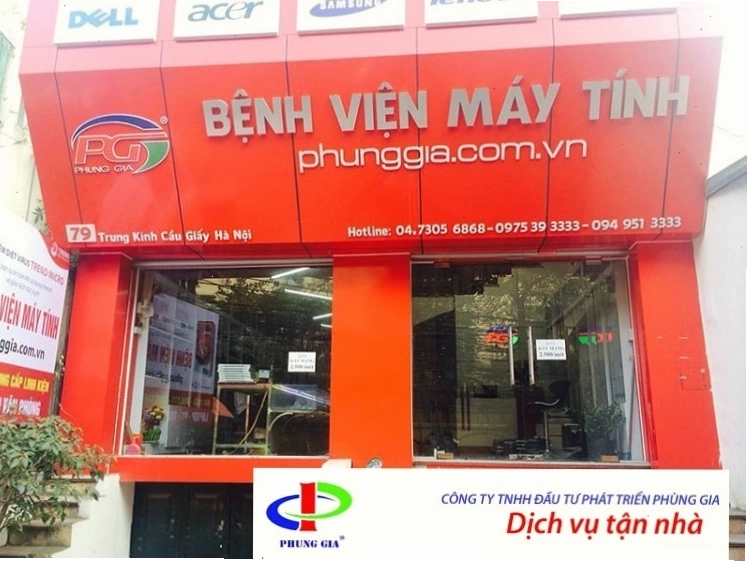 Công ty Phùng Gia sửa chữa máy tính uy tín lâu đời
