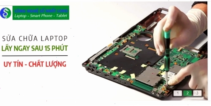 Dịch vụ sửa chữa laptop chuyên nghiệp tại công ty Nhật Long