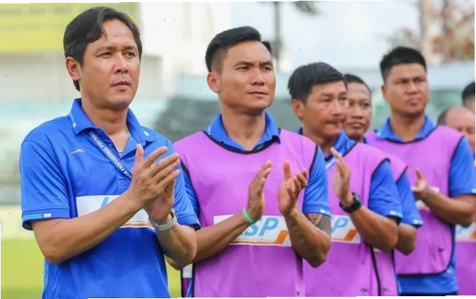 HLV Nguyễn Minh Phương trở lại với sân Bà Rịa trong vai tro moi