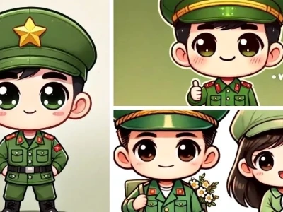 Ảnh Chú Bộ Đội Chibi: Tuyển Tập Dễ Thương Cho Avatar & Hình Nền 2026