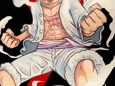 Hình Nền Máy Tính Luffy Gear 5 Chất Lượng Cao Cho Người Hâm Mộ One Piece