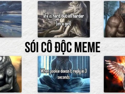 Khám phá Meme Sói Cô Độc: Hình tượng "ngầu" và hài hước trên mạng xã hội