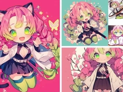 Khám phá Thế giới Chibi Mitsuri: Đáng yêu và Ngọt ngào