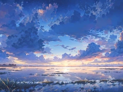 Khám phá vẻ đẹp siêu thực của cảnh đẹp anime 4K
