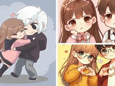 Tổng hợp ảnh Chibi cặp đôi cute: Lưu giữ khoảnh khắc tình yêu đáng yêu 2026